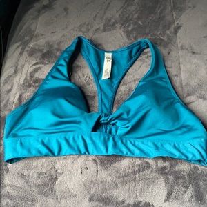 NWOT PINK Gym To Swim SportsBra/Bikini Top Size L